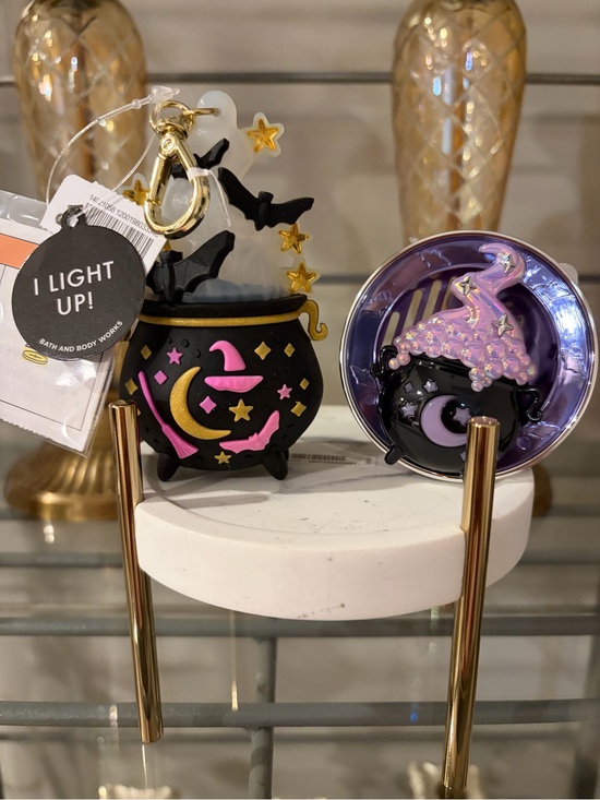 Bath & Body Works Other - Bath & Body Works Light-Up Halloween Cauldron PocketBac & Car Fragrance Holders